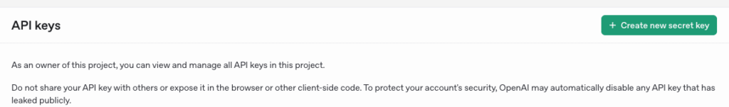 How to get an OpenAI API key
